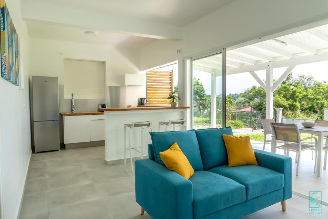 Superbe Appartement Avec Terrasse Vue Nature - Julyan House Petit-Bourg Ngoại thất bức ảnh